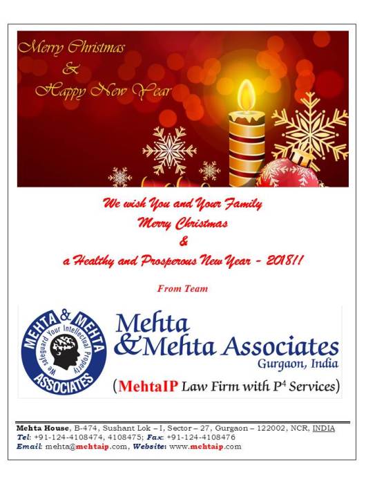 Seasons Greetings - 2018