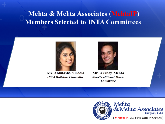 MehtaIP-INTA Committee Announcement
